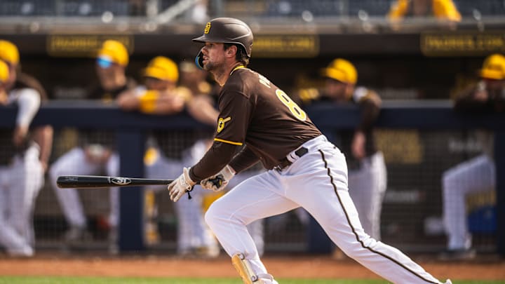San Diego Padres third baseman Graham Pauley