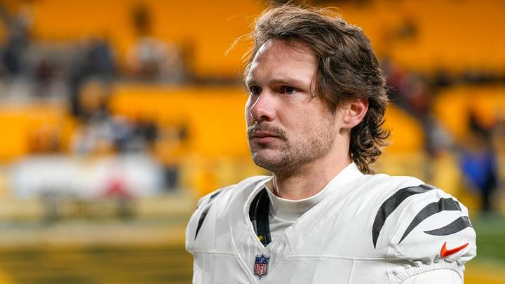 Cincinnati Bengals place kicker Cade York (3) walks for the locker room after the fourth quarter of the NFL Week 18 game between the Pittsburgh Steelers and the Cincinnati Bengals at Acrisure Stadium in Pittsburgh on Saturday, Jan. 4, 2025 Cincinnati Bengals place kicker Cade York (3) walks for the locker room after the fourth quarter of the NFL Week 18 game between the Pittsburgh Steelers and the Cincinnati Bengals at Acrisure Stadium in Pittsburgh on Saturday, Jan. 4, 2025
