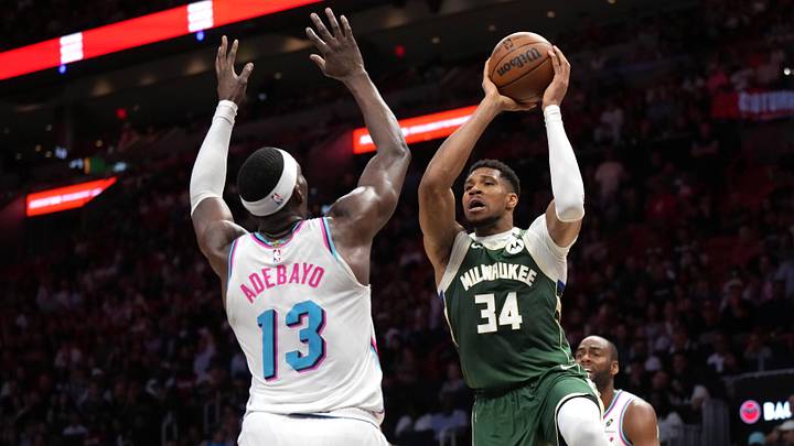 Giannis Antetokounmpo will now team up with Bam Adebayo on the Heat Giannis Antetokounmpo will now team up with Bam Adebayo on the Heat