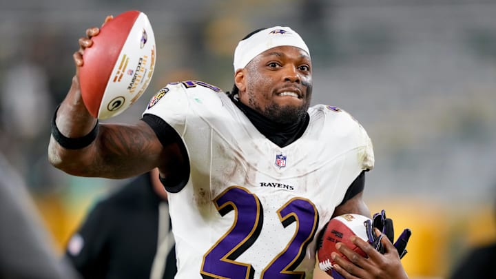 Baltimore Ravens running back Derrick Henry is a great prop target on Sunday night.