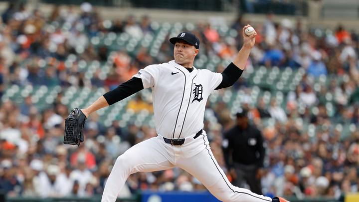 Apr 12, 2026; Detroit, Michigan, USA; Detroit Tigers pitcher Tarik Skubal (29) pitches in the first inning against the Miami Marlins at Comerica Park. Mandatory Credit: Rick Osentoski-Imagn Images Apr 12, 2026; Detroit, Michigan, USA; Detroit Tigers pitcher Tarik Skubal (29) pitches in the first inning against the Miami Marlins at Comerica Park. Mandatory Credit: Rick Osentoski-Imagn Images