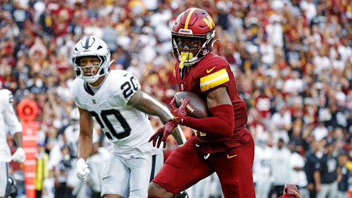 Washington Commanders wide receiver Terry McLaurin. Washington Commanders wide receiver Terry McLaurin.