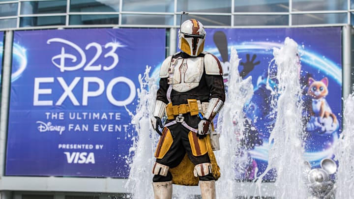Cosplay And General Atmosphere Outside Disney's 2022 D23 Convention