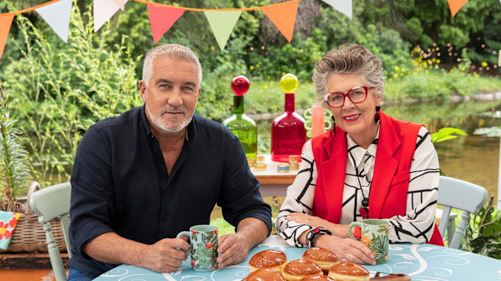 Great American Baking Show judges Prue Leith and Paul Hollywood