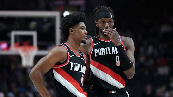 Scoot Henderson, Jerami Grant, Portland Trail Blazers