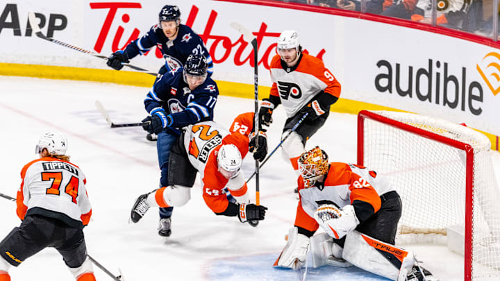Philadelphia Flyers v Winnipeg Jets