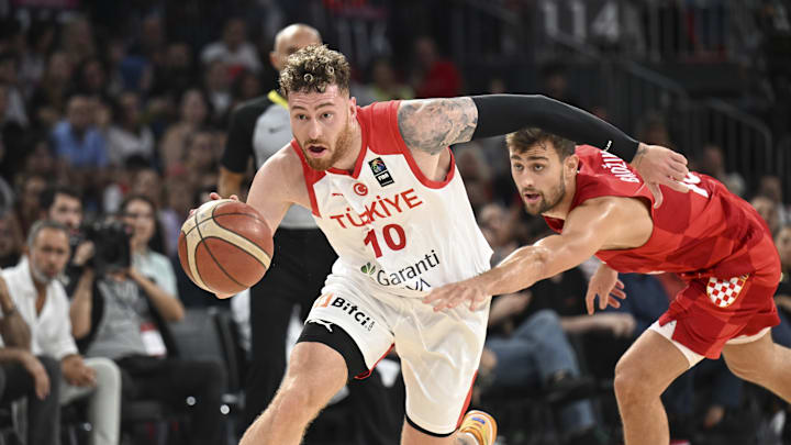 Turkiye v Croatia - FIBA Olympic Pre-Qualifying Tournament
