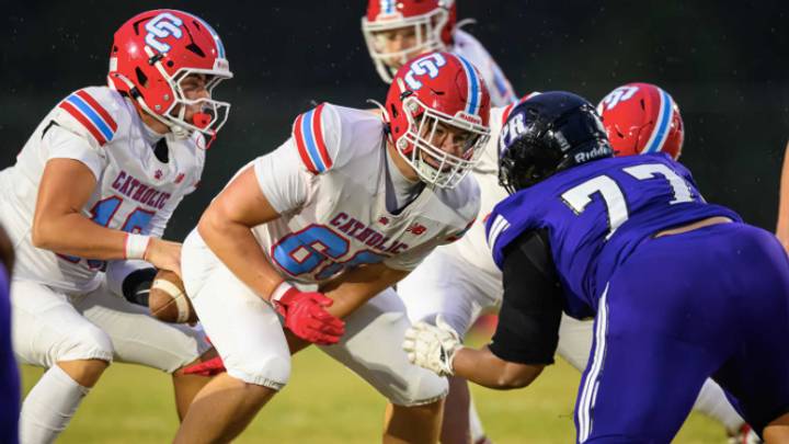 Charlotte Catholic vs. Porter Ridge in North Carolina Varsity high school football showdown -Sep. 26, 2025 Charlotte Catholic vs. Porter Ridge in North Carolina Varsity high school football showdown -Sep. 26, 2025