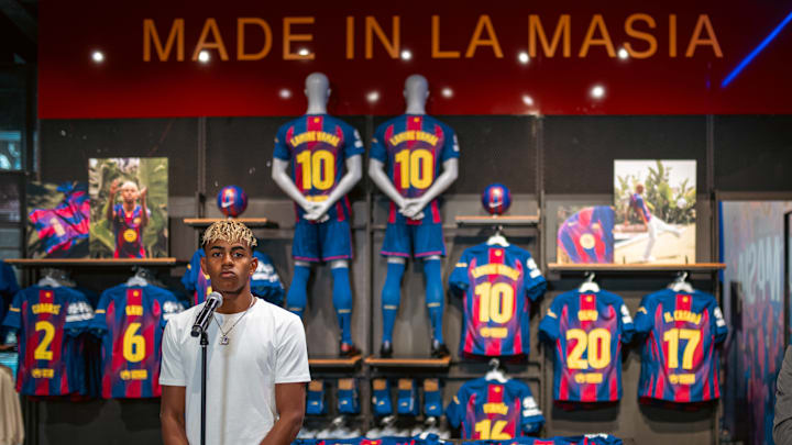Lamine Yamal, el nuevo 10 del Barcelona
