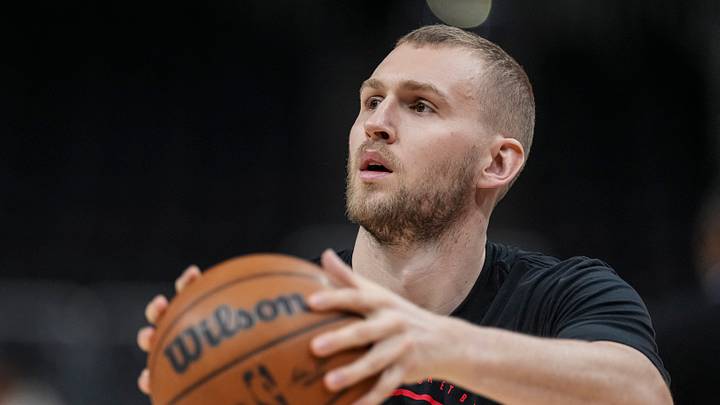 Mar 16, 2026; Atlanta, Georgia, USA; Atlanta Hawks center Jock Landale (31) on the court before the game against the Orlando Magic at State Farm Arena. Mandatory Credit: Dale Zanine-Imagn Images Mar 16, 2026; Atlanta, Georgia, USA; Atlanta Hawks center Jock Landale (31) on the court before the game against the Orlando Magic at State Farm Arena. Mandatory Credit: Dale Zanine-Imagn Images
