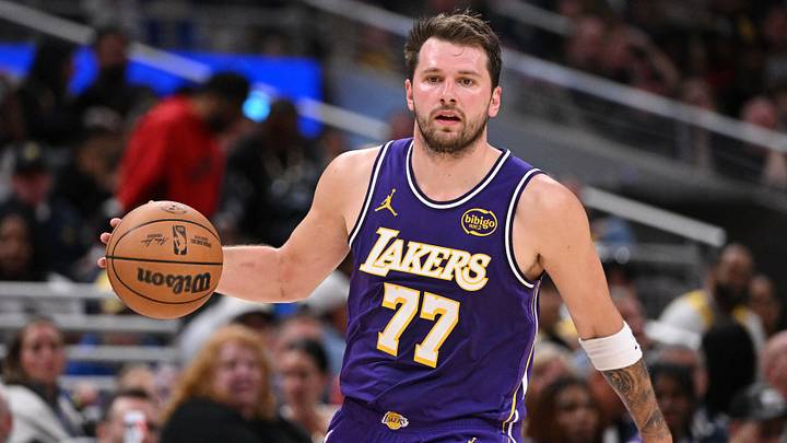 Los Angeles Lakers guard Luka Doncic.