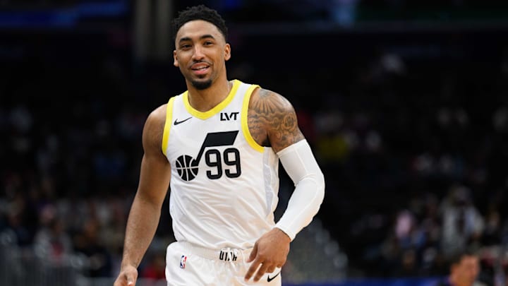 Mar 5, 2025; Washington, District of Columbia, USA; Utah Jazz forward KJ Martin (99) looks on during the third quarter against the Washington Wizards at Capital One Arena. Mandatory Credit: Reggie Hildred-Imagn Images Mar 5, 2025; Washington, District of Columbia, USA; Utah Jazz forward KJ Martin (99) looks on during the third quarter against the Washington Wizards at Capital One Arena. Mandatory Credit: Reggie Hildred-Imagn Images