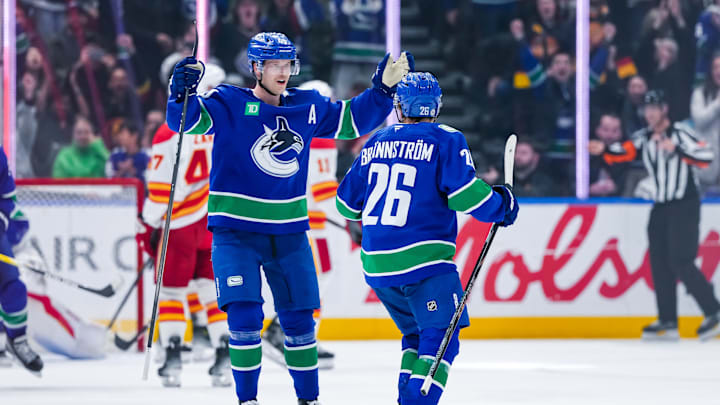 Calgary Flames v Vancouver Canucks