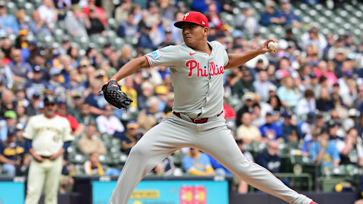 Suarez pitched to a career-best 3.20 ERA in 2025 with the Phillies. 