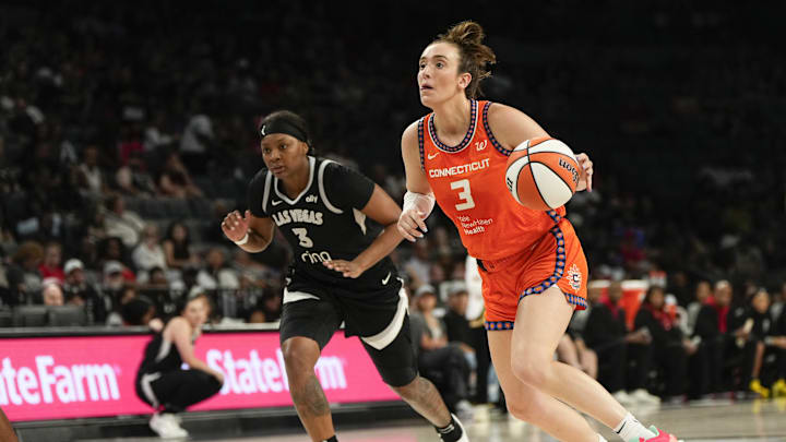 Connecticut Sun guard Marina Mabrey is a solid prop target on Monday.