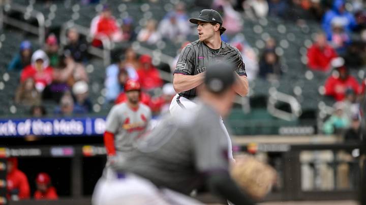 New York Mets pitcher Josh Walker. New York Mets pitcher Josh Walker.