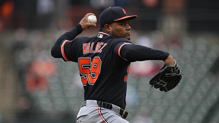 May 24, 2026; Baltimore, Maryland, USA; Detroit Tigers pitcher Framber Valdez (59) pitches in the first inning against the Baltimore Orioles at Oriole Park at Camden Yards. Mandatory Credit: Jamie Sabau-Imagn Images May 24, 2026; Baltimore, Maryland, USA; Detroit Tigers pitcher Framber Valdez (59) pitches in the first inning against the Baltimore Orioles at Oriole Park at Camden Yards. Mandatory Credit: Jamie Sabau-Imagn Images