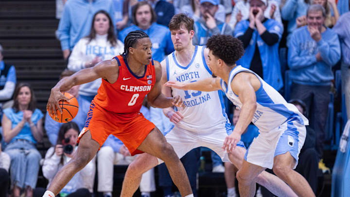 Clemson forward RJ Godfrey (0) believes that the Tigers have got their confidence back at the perfect time.
