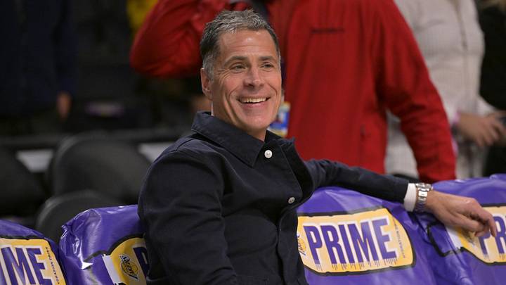 Los Angeles Lakers general manager Rob Pelinka Los Angeles Lakers general manager Rob Pelinka