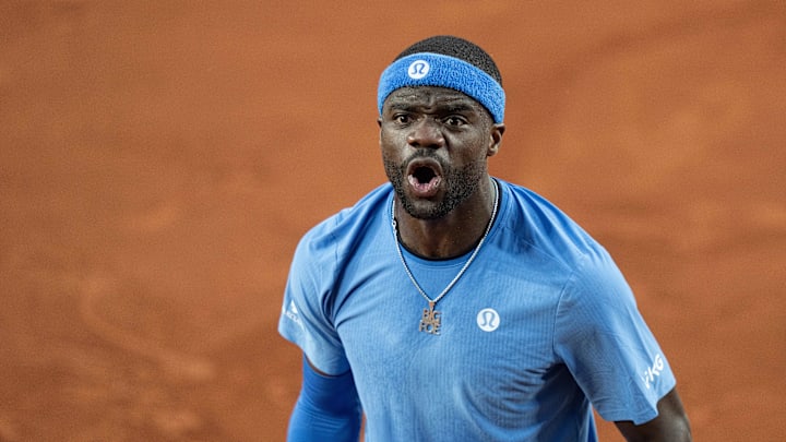 Frances Tiafoe couldn't believe that Musetti wasn't penalized for kicking a ball at a line judge at the French Open. 