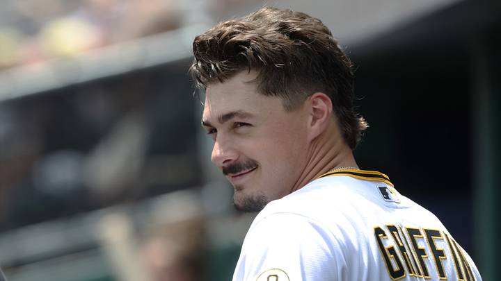 Jun 28, 2026; Pittsburgh, Pennsylvania, USA; Pittsburgh Pirates shortstop Konnor Griffin (6) reacts in the dugout against the Cincinnati Reds at PNC Park. Mandatory Credit: Charles LeClaire-Imagn Images Jun 28, 2026; Pittsburgh, Pennsylvania, USA; Pittsburgh Pirates shortstop Konnor Griffin (6) reacts in the dugout against the Cincinnati Reds at PNC Park. Mandatory Credit: Charles LeClaire-Imagn Images