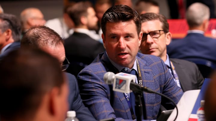 Rangers General Manager Chris Drury