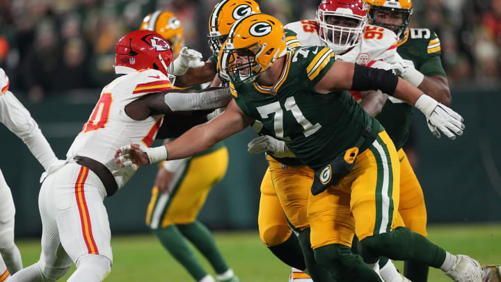 Josh Myers has struggled in three seasons with the Packers.