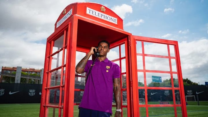 Marcus Rashford is officially a Barcelona player.