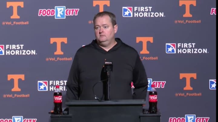 Josh Heupel speaks to the media. (Sept. 8, 2025) Josh Heupel speaks to the media. (Sept. 8, 2025)