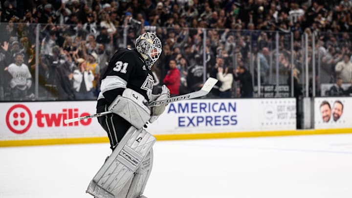 Anton Forsberg, Los Angeles Kings Anton Forsberg, Los Angeles Kings