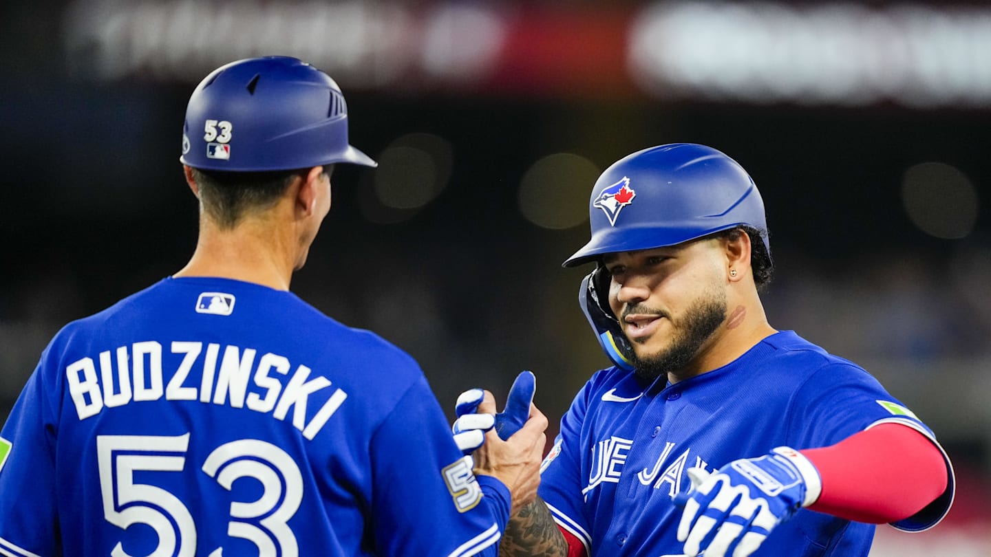 Rookie Yohendrick Pinango has already made this trade a win for the Blue Jays