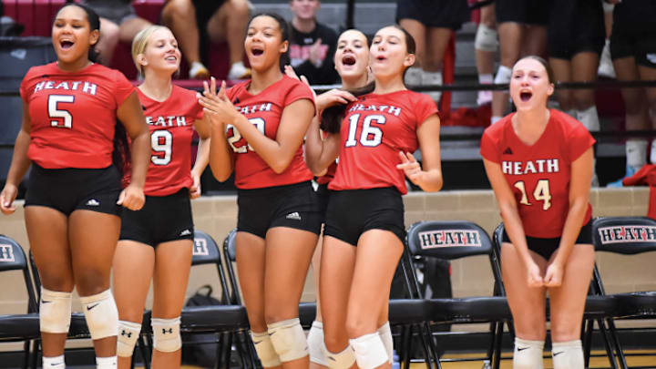 Rockwall-Heath vs. Walnut Grove in Texas Varsity high school volleyball showdown - Aug. 26, 2025