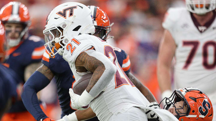 Jeremiah Coney is the only Tech running back with meaningful snaps this season available for the Duke's Mayo Bowl