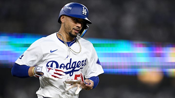 Mookie Betts no ha tenido una buena postemporada con el madero