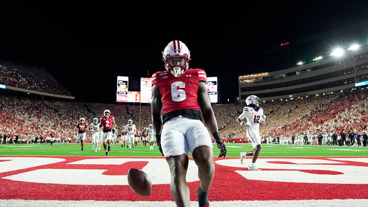 Wisconsin Badgers running back Darrion Dupree. Wisconsin Badgers running back Darrion Dupree.