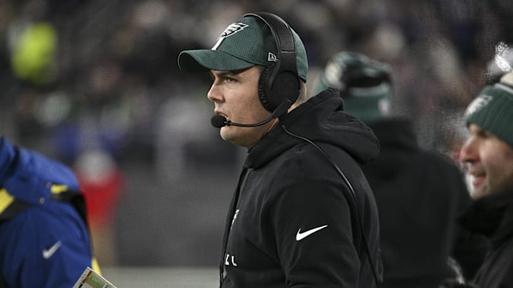 Philadelphia Eagles offensive coordinator Kellen Moore.
