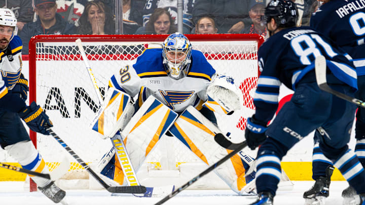 St Louis Blues v Winnipeg Jets