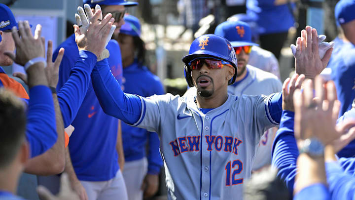 Lindor's leadoff home run broke the Dodgers' streak of 33 straight scoreless innings.