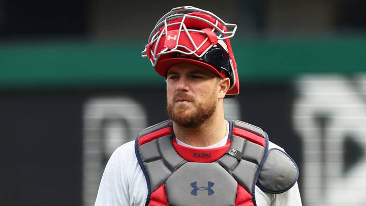 Sep 23, 2026; Pittsburgh, Pennsylvania, USA; St. Louis Cardinals catcher Pedro Pages (43) looks on before the game against the Pittsburgh Pirates at PNC Park. Mandatory Credit: Charles LeClaire-Imagn Images Sep 23, 2026; Pittsburgh, Pennsylvania, USA; St. Louis Cardinals catcher Pedro Pages (43) looks on before the game against the Pittsburgh Pirates at PNC Park. Mandatory Credit: Charles LeClaire-Imagn Images