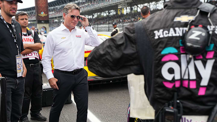 Jeff Gordon, Vice Chairman of Hendrick Motorsports said Monday that the organization is embarrassed and disappointed about Alex Bowman's DQ from Sunday's event at the Charlotte ROVAL. Jeff Gordon, Vice Chairman of Hendrick Motorsports said Monday that the organization is embarrassed and disappointed about Alex Bowman's DQ from Sunday's event at the Charlotte ROVAL.