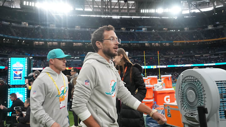 McDaniel‘s Dolphins earned a win in Madrid, but slid down the NFL draft board in the process. 