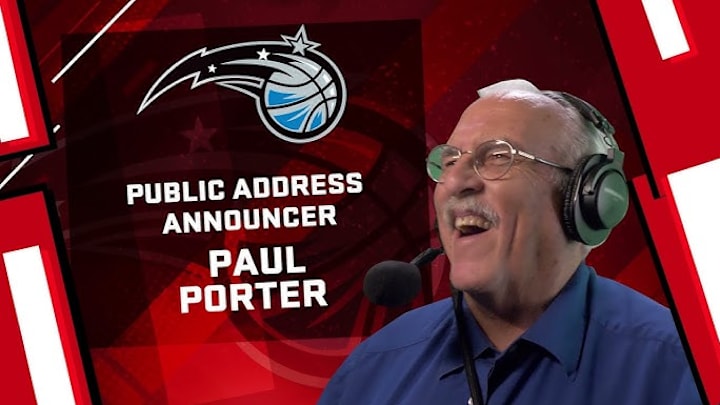 Paul Porter Orlando Magic PA Announcer Paul Porter Orlando Magic PA Announcer