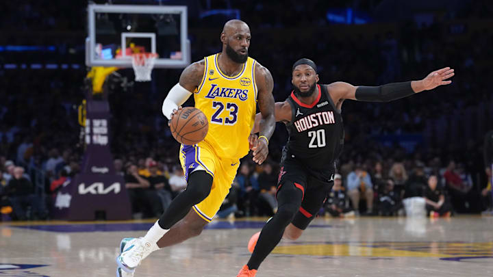 The Los Angeles Lakers and forward LeBron James are rising in the latest NBA Finals odds.