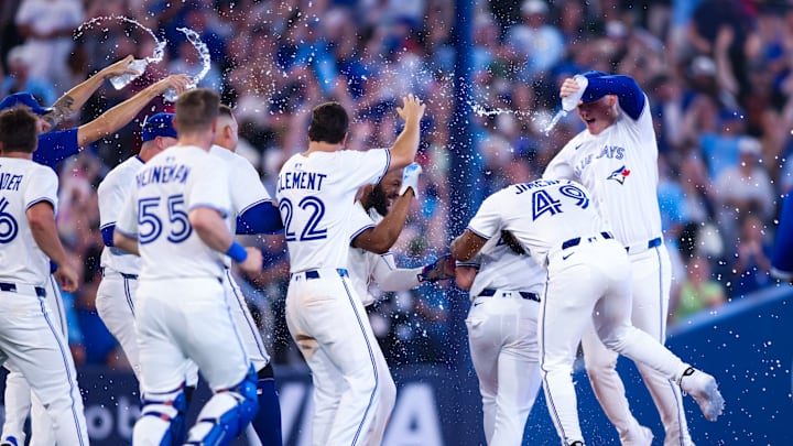 Los Angeles Angels v Toronto Blue Jays
