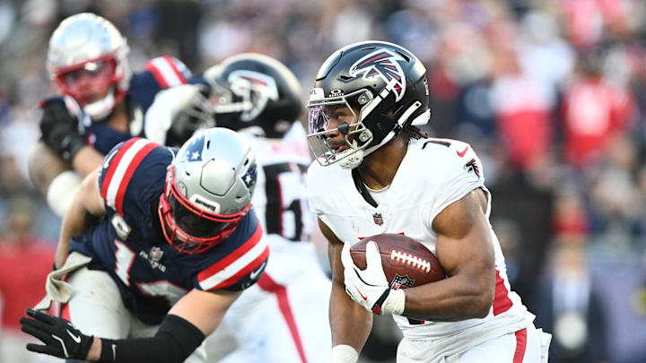 Atlanta Falcons running back Bijan Robinson 