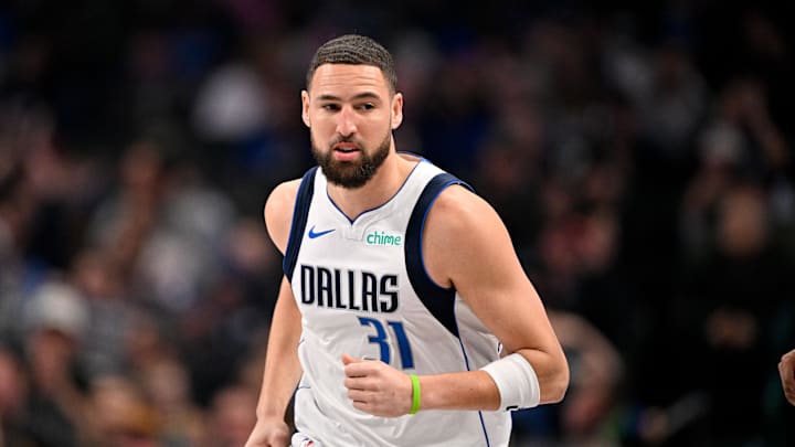 Dallas Mavericks guard Klay Thompson