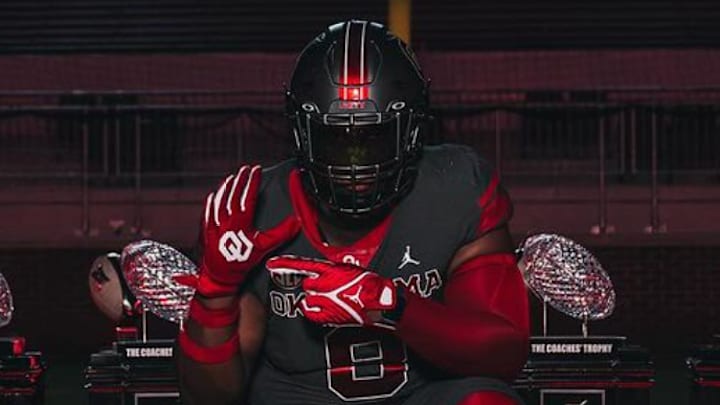 4-star 2025 DL Floyd Boucard on a visit to Oklahoma