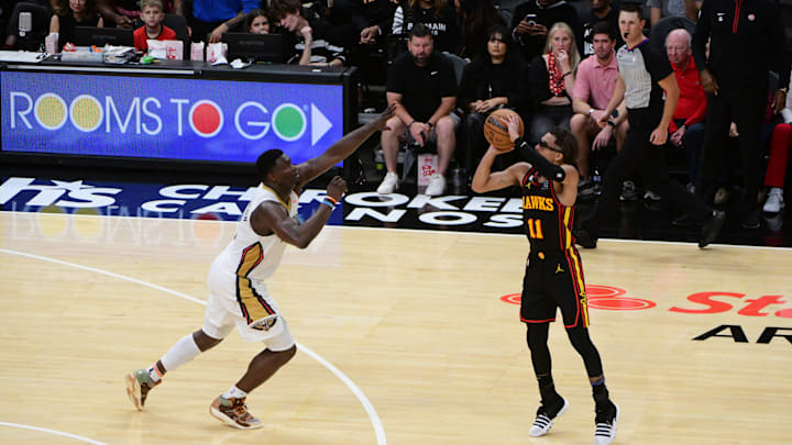 New Orleans Pelicans v Atlanta Hawks New Orleans Pelicans v Atlanta Hawks