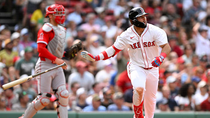 Los Angeles Angels v Boston Red Sox