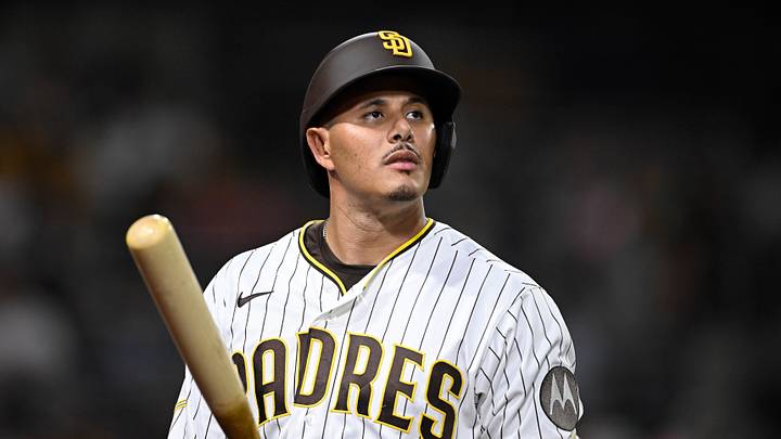 Aug 25, 2026; San Diego, California, USA; San Diego Padres third baseman Manny Machado (13) walks back to the dugout after hitting a ground ball during the fourth inning against the Pittsburgh Pirates at Petco Park. Mandatory Credit: Denis Poroy-Imagn Images Aug 25, 2026; San Diego, California, USA; San Diego Padres third baseman Manny Machado (13) walks back to the dugout after hitting a ground ball during the fourth inning against the Pittsburgh Pirates at Petco Park. Mandatory Credit: Denis Poroy-Imagn Images